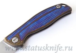 Нож Широгоров Флиппер 95 Горыныч Elmax Фиолетфотография - 5