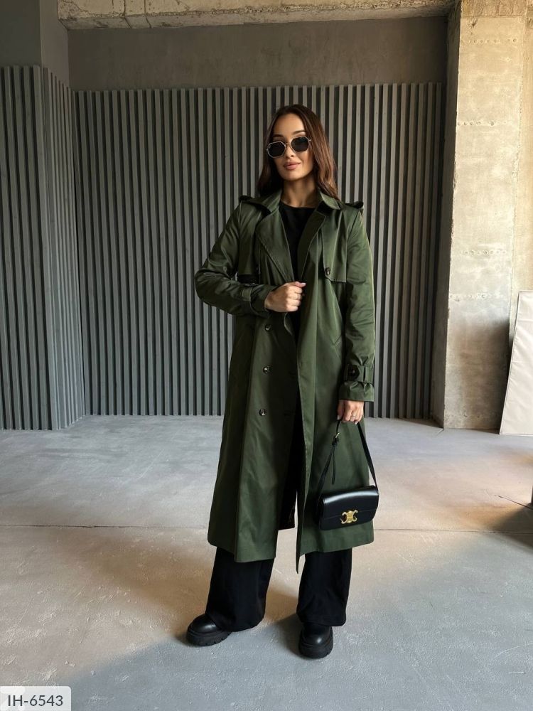 Тренч IH-6543 Фабрика Моды Тренч IH-6543 Фабрика Моды