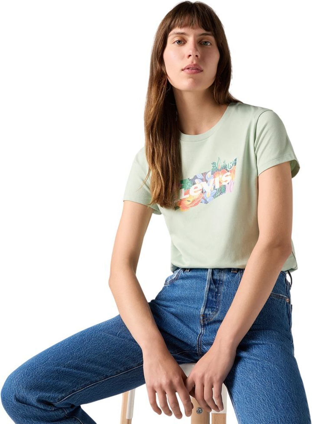 Футболка Levis THE PERFECT TEE green