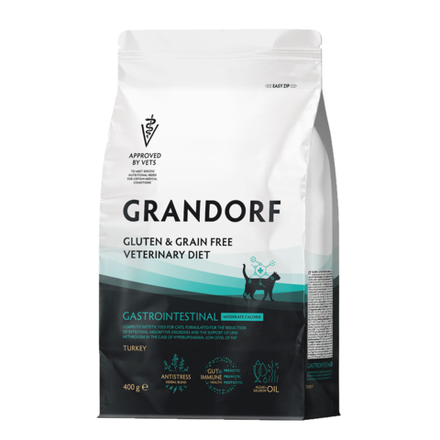 GRANDORF VETDIET Gastrointestinal Moderate Calroie - ВЕТДИЕТА для кошек с проблемами ЖКТ.