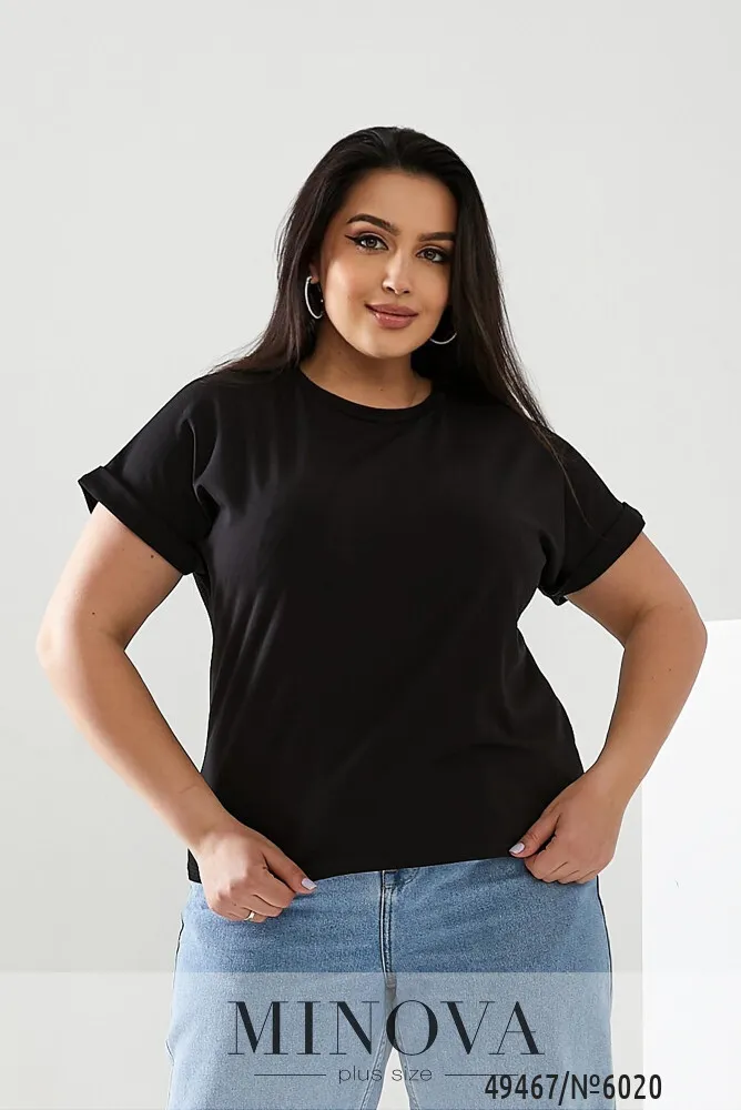 Футболка 6020-черный Minova