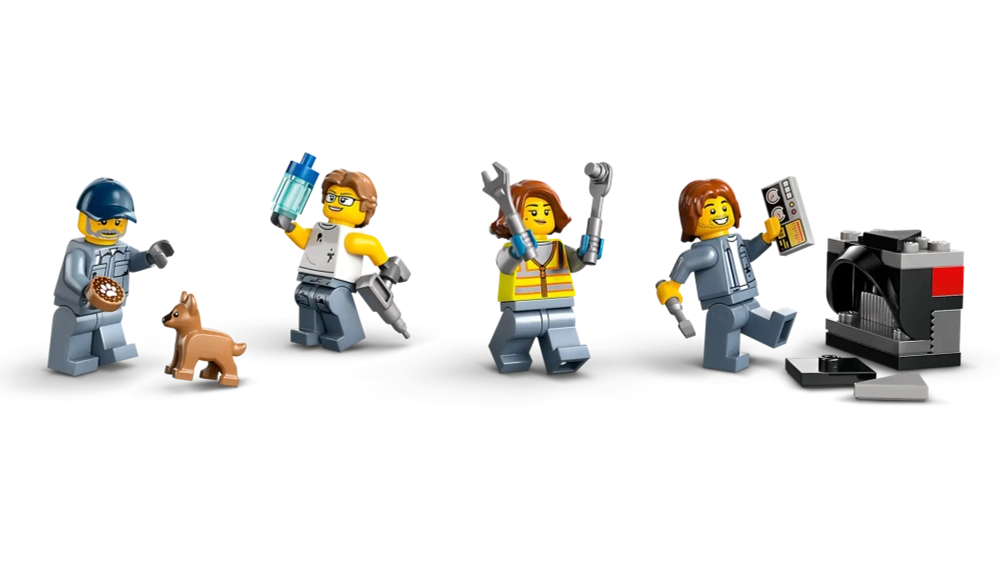 Констуктор LEGO City 60472 Свалка металлолома с автомобилями