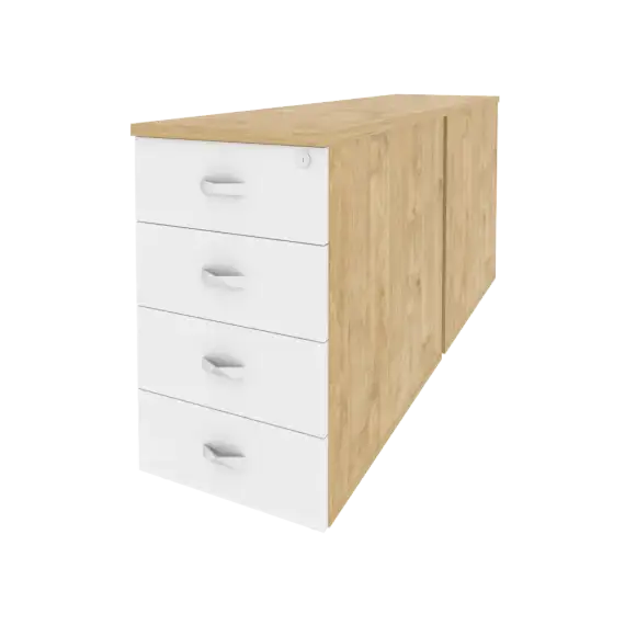 Onix Тумба двойная приставная/опорная O.TPO-2.8 432*1635*750