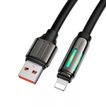 Кабель USB x Lightning 2.4A RGB colorful -1.2м. Hoco. U136