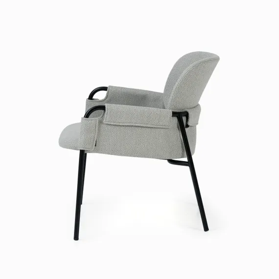 Лаунж-кресло Lok, светло-серое