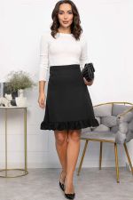 Юбка Паула (черная) Ю14163-10М LT Collection