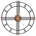 Часы настенные «LOFT HOME « 50см, черные