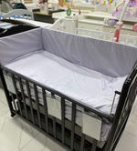 Комплект постельного белья 6-ти предметный ПОДУШЕЧКИ "Нежность" серый, поплин