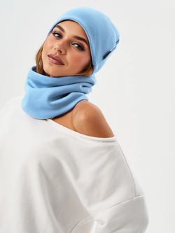 Снуд унисекс из футера с начесом