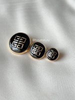 Пуговицы ЖВНШ Черные