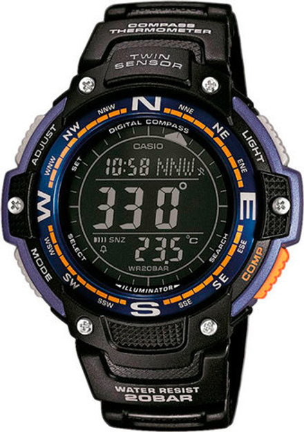 Японские наручные часы Casio Collection SGW-100-2B