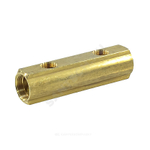 Коллектор латунь 1 1/4" ВР/ВР на 3 вых 3/4" ВР м/о 100мм R582A Giacomini R582AY003