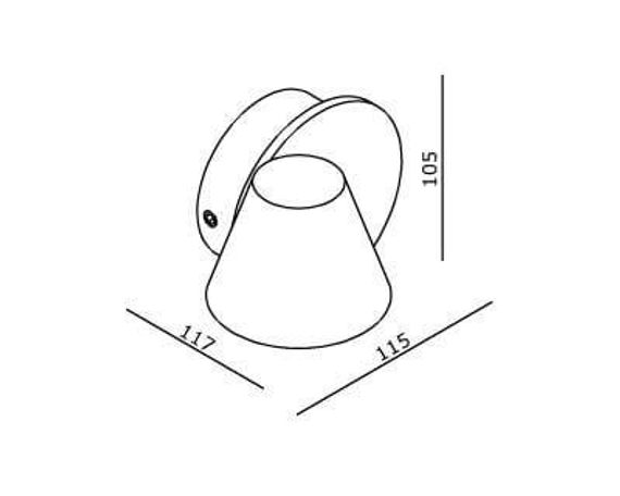 Светодиодный спот Lucide Baz 23945/06/31