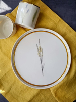 Тарелка десертная 21CM Цветок №2 BOTANICAL