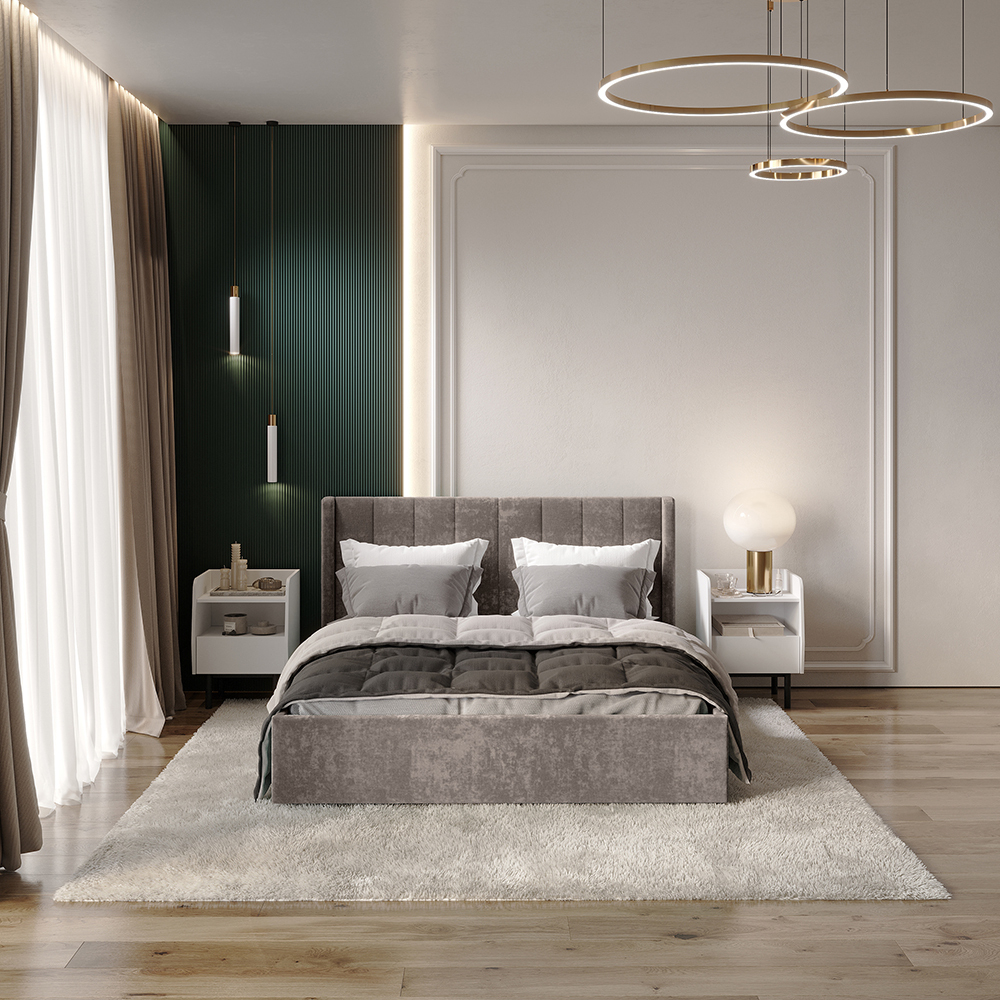 Кровать 160 Версаль КР-18 без основания маренго