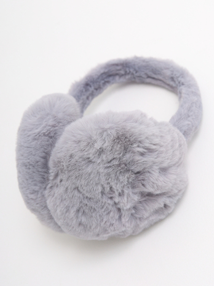 Наушники меховые FluffFold, серые