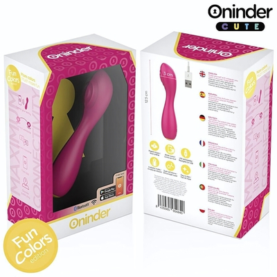 Розовый перезаряжаемый мини-вибратор с режимом постукивания - 12,5 см. (Цвет: розовый)