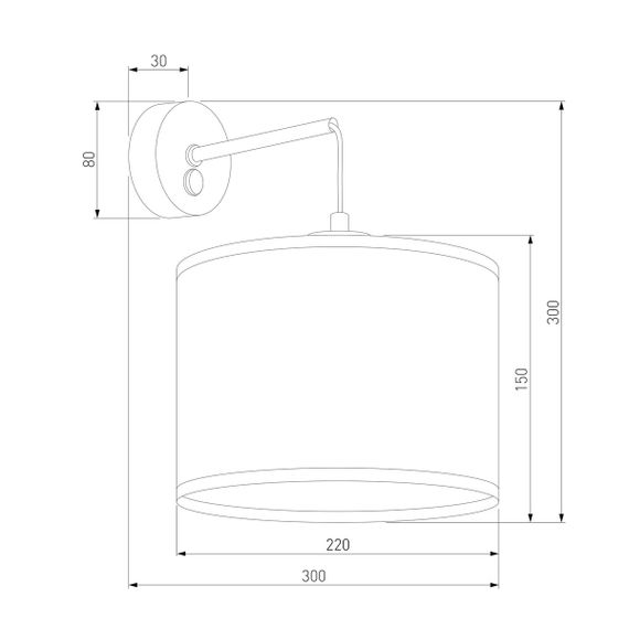 Бра TK Lighting 6858 Juta