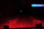 Светодиодные фары Aurora задний ход рабочий белый и красный свет