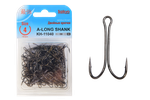 Крючки Saikyo двойн.Long Shank KH-11040  BN № 4 (100шт)