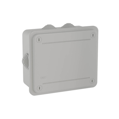53900 коробка ответвительная с 6 кабельными вводами 120х80х50 DKC