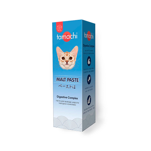 Паста Tamachi для вывода шерсти, для кошек, 30 мл