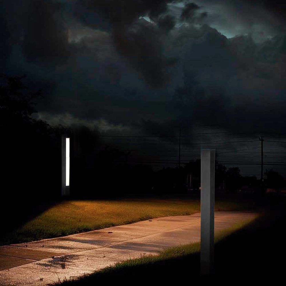 9158 Наземный уличный светильник LOTUS