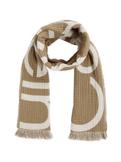 Шаль Calvin Klein - бежевый(K60K612879)