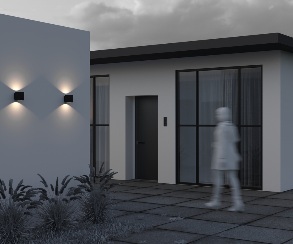 Уличный настенный светильник Outdoor O507WL-L10B3K