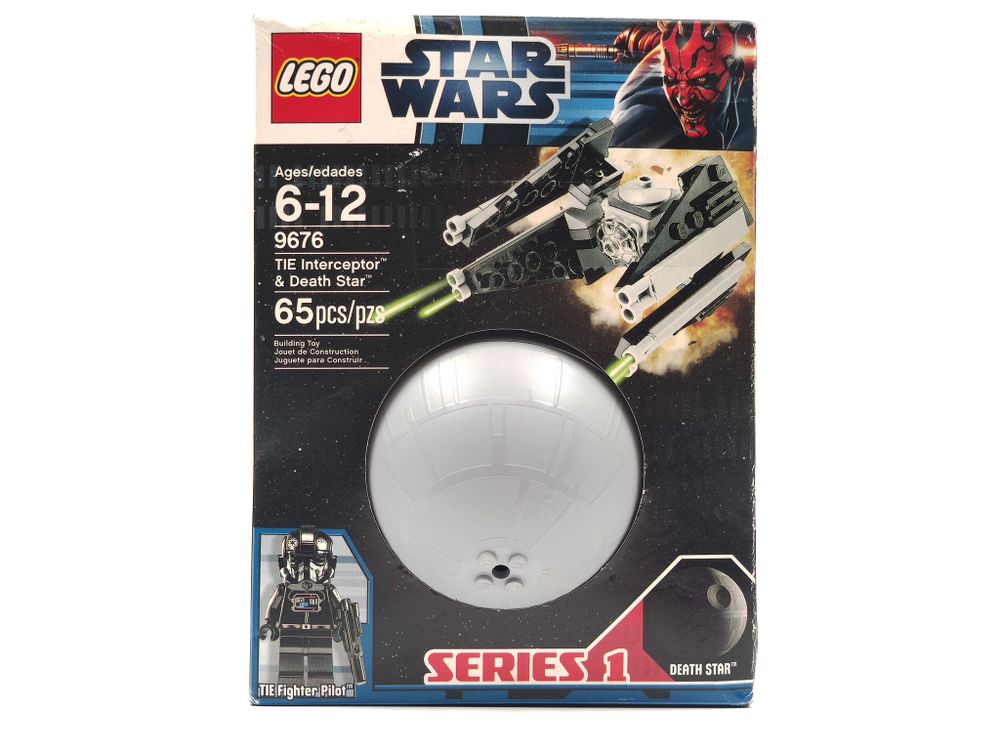 Lego  TIE Interceptor &amp; Death Star 9676