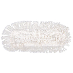 Запаска для швабры OfficeClean Professional, 40х11см, хлопок, ворс 3,5 см, карманы, белая