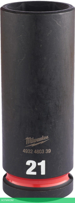 Головка ударная Milwaukee Shockwave 1/2" 21мм (4932480339)