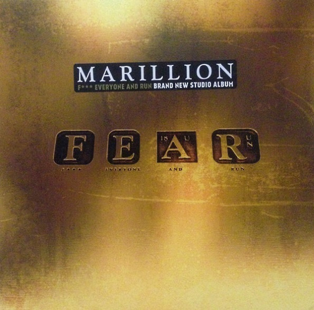 Marillion / FEAR (Fuck Everyone And Run)(2LP)
