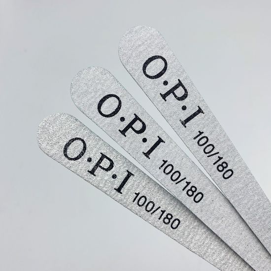 Пилка для ногтей  OPI 100/180 тонкая