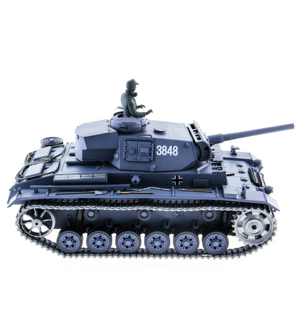 Радиоуправляемый танк Heng Long Panzer III type L Professional V7.0 2.4G 1/16 RTR