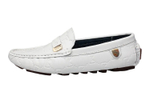 CKVUSAMG Cow Split Leather Gommino Loafers Men"s