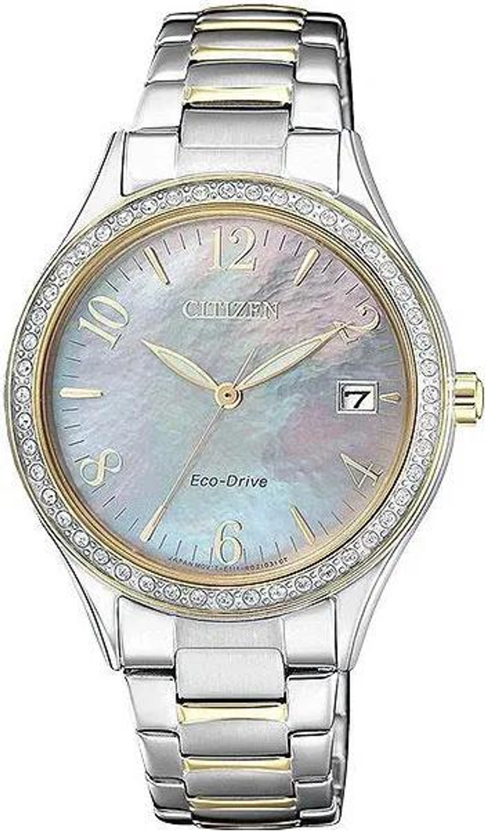 Женские японские наручные часы Citizen EO1184-81D