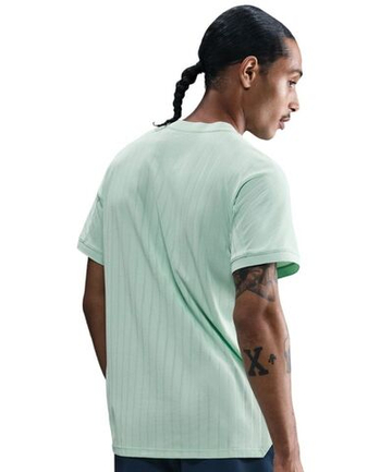 Мужская теннисная футболка Nike Court Slam Dri-Fit Advantage - mint foam