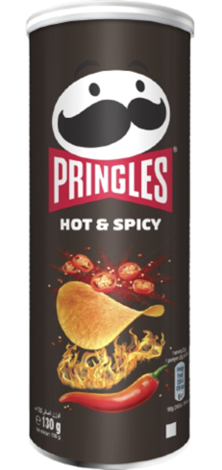 Чипсы Pringles со Вкусом Острого Перца