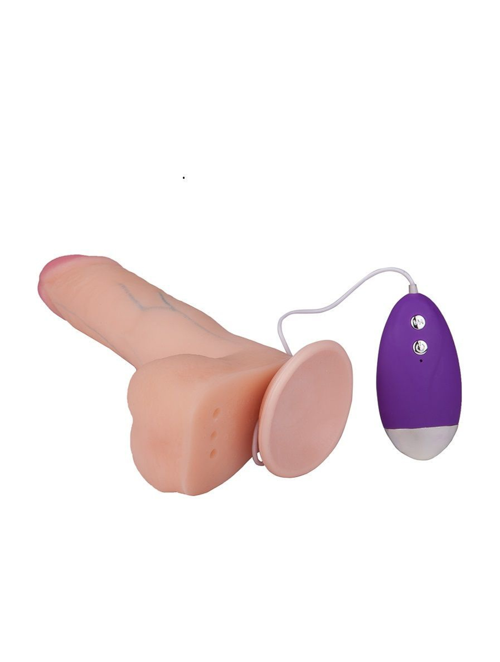 Телесный вибромассажёр-реалистик BEST COCK 6" - 19 см.