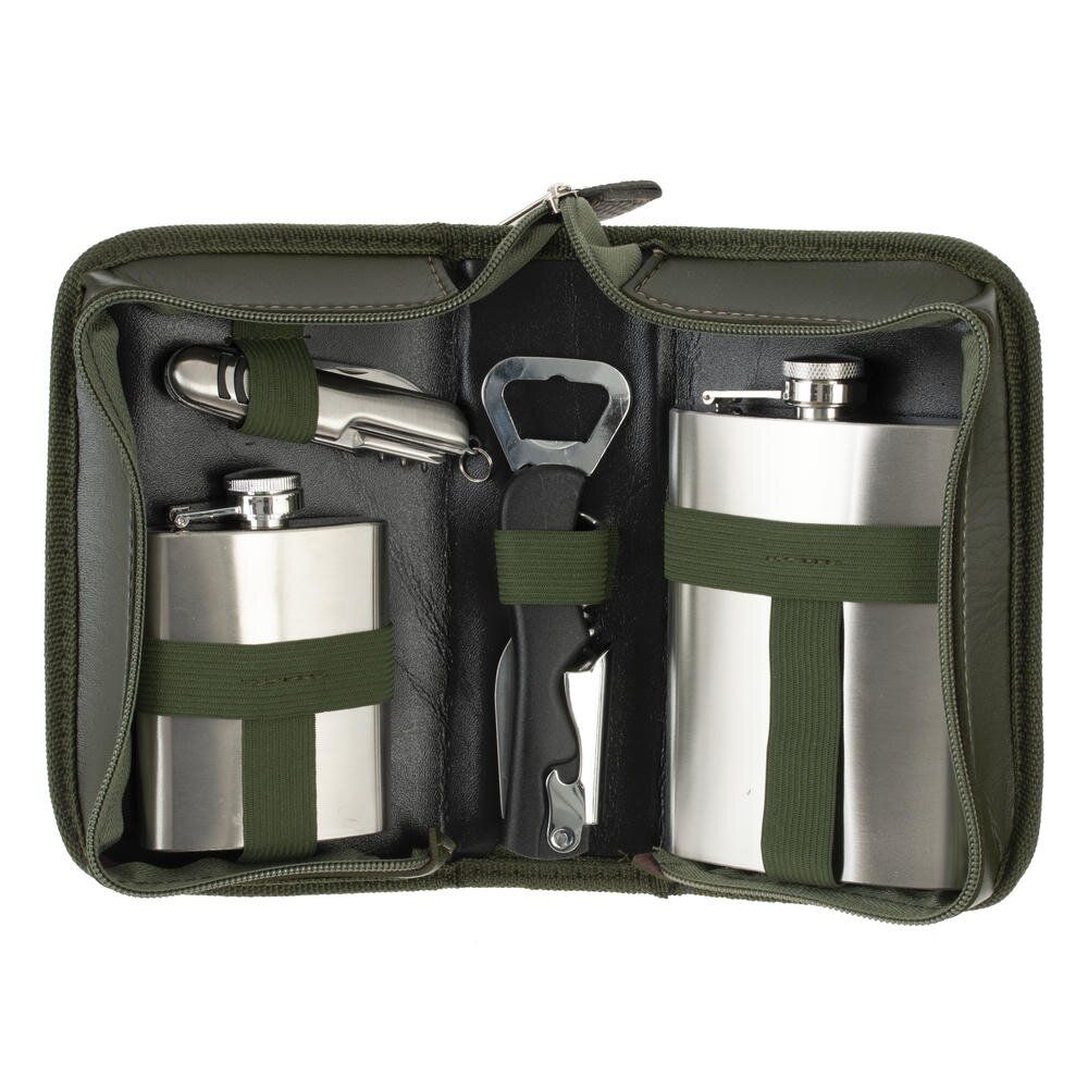 GAEM Набор с фляжкой 220 мл, 4 в 1, L12 W65 H18,5 см