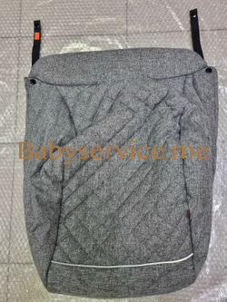 Накидка на ноги Carrello Connect светло-серая