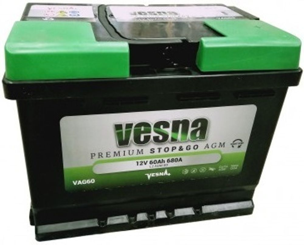 VESNA AGM Stop&amp;Go 6CT- 60 ( 314060 ) аккумулятор