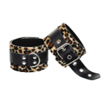 Наручники с анималистическим принтом ToyFa Anonymo 310102