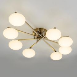 Citilux ATMAN SMART CL226A181 LED RGB Умная люстра Матовый Хром