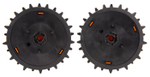 Комплект колес повышенной проходимости WORX WA0950 "Внедорожник" для Landroid (2 шт)