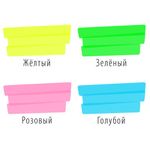 Набор текстовыделителей BRAUBERG 4 шт., АССОРТИ, "SUPER", прорезиненный корпус, линия 1-5 мм, 151746