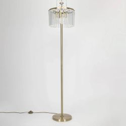 Citilux Инга CL335943 Торшер хрустальный Бронза