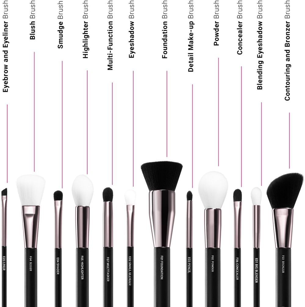 Notino Master Collection F01 Foundation brush - Кисть для нанесения тона, 1 szt.