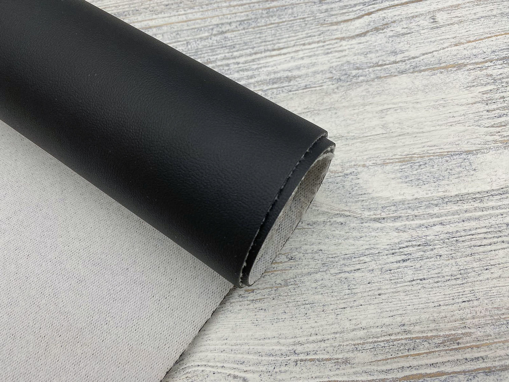 Maserati Black (1,0 мм), цв. Черный, экокожа